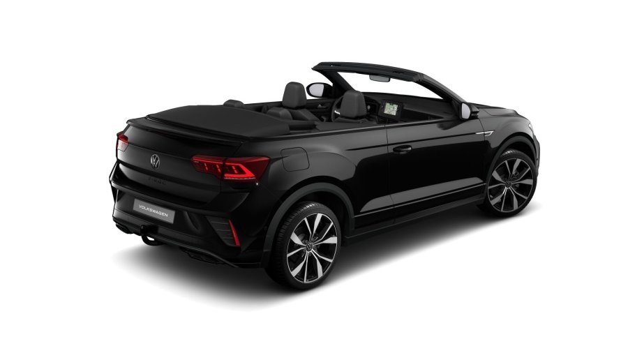 Volkswagen T-Roc, T-Roc Cabriolet R-Line 1,5TSI 110kW 7DSG, barva černá