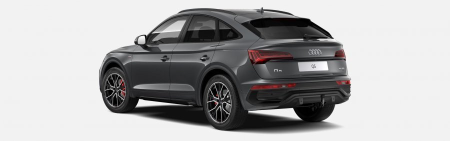 Audi Q5 Sportsback, Q5 SB S line 40 TDI 150kW quattro, barva šedá