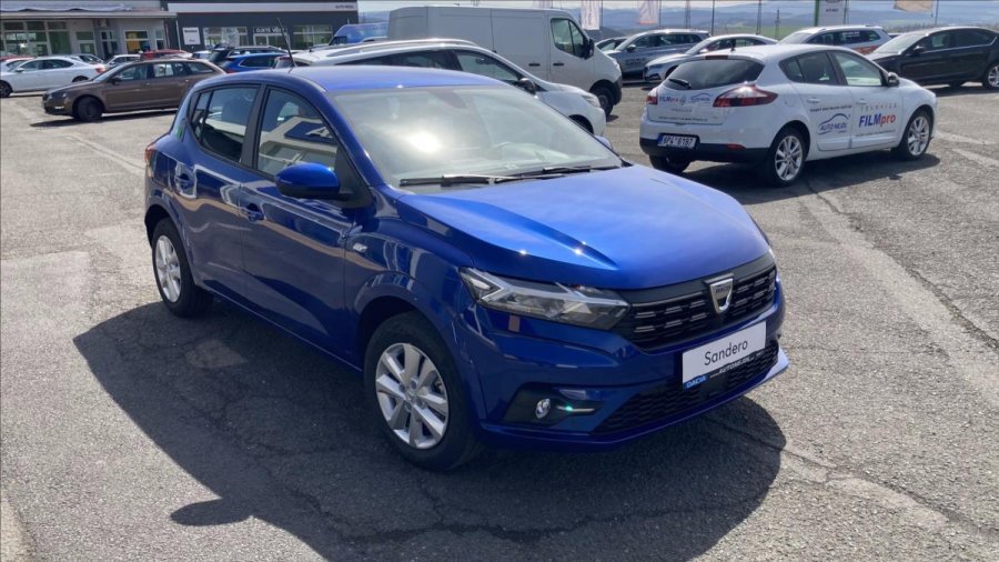 Dacia Sandero, Comfort TCe 90 SKLADEM, barva modrá