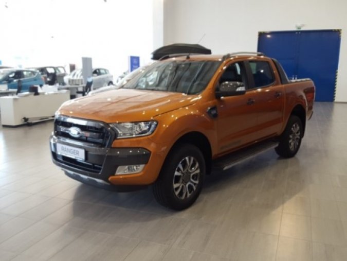 Ford Ranger, 3.2 TDCi, barva oranžová