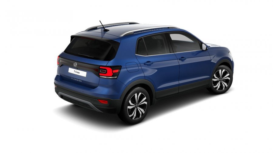 Volkswagen T-Cross, T-Cross Benefit Edition1,0 TSI 81kW 7DSG, barva modrá