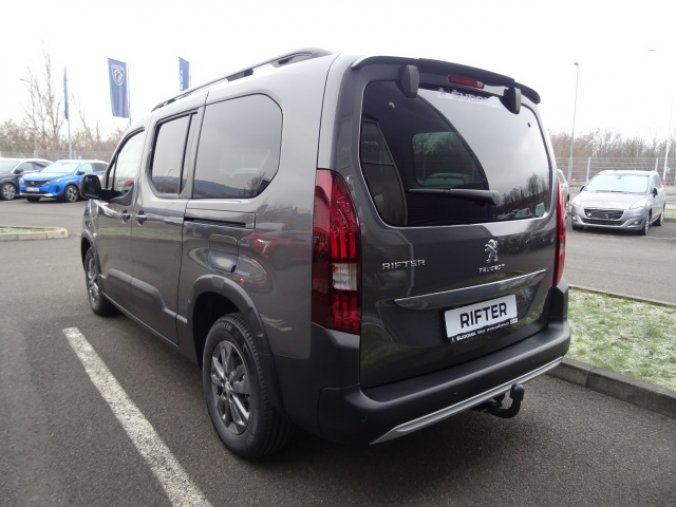 Peugeot Rifter, LONG ALLURE P. 7 míst 1.5BHDi, barva šedá