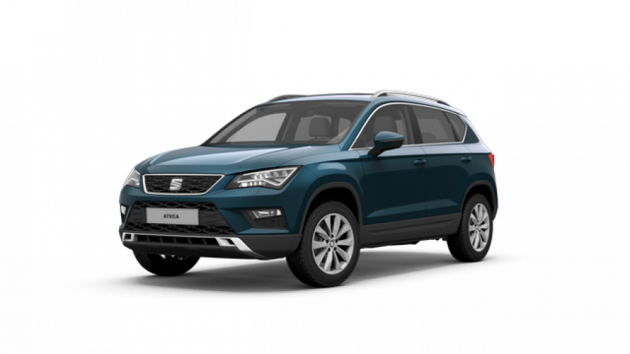 Seat Ateca, Style 1,5 TSI 150k 6M, barva modrá