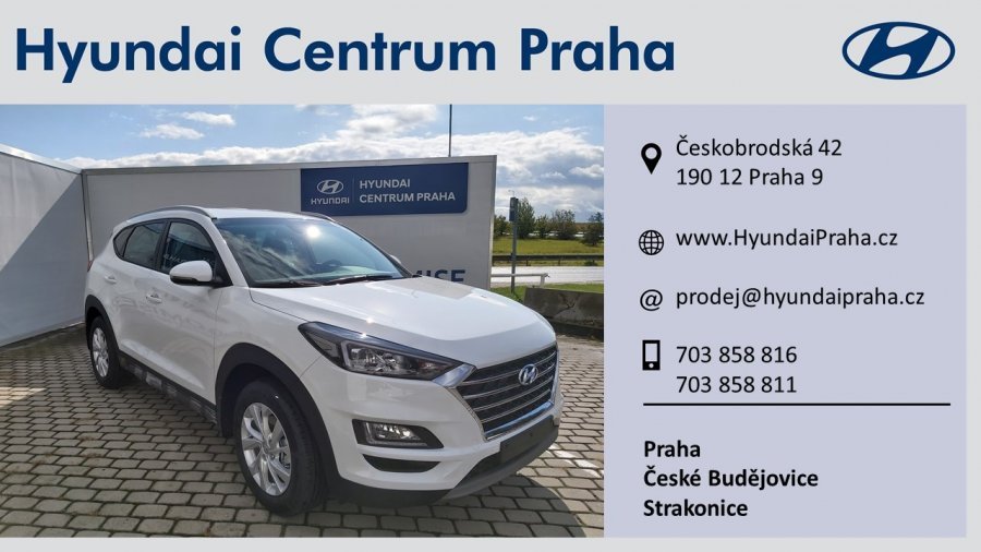 Hyundai Tucson, 1,6 CRDi 85 kW (diesel) 6 st. man, barva bílá