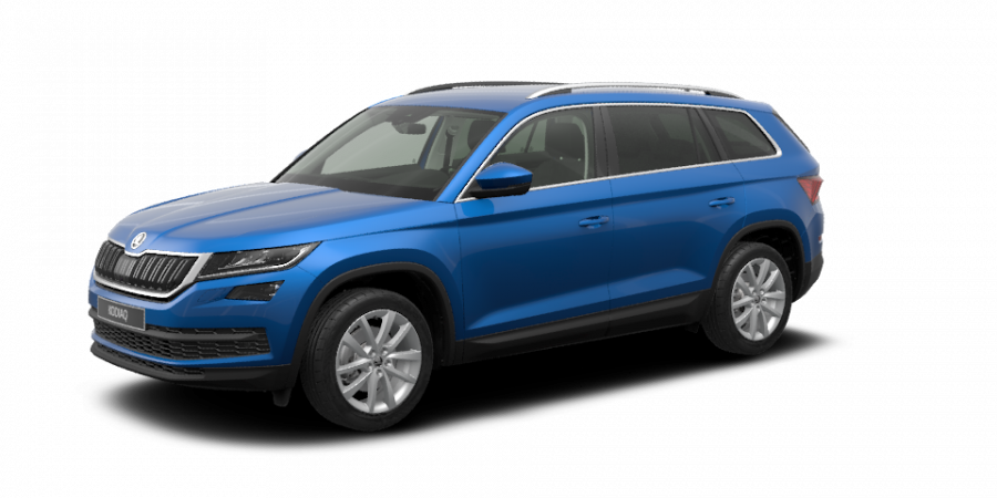 Škoda Kodiaq, 2,0 TDI 140 kW 7-stup. automat. 4x4, barva modrá