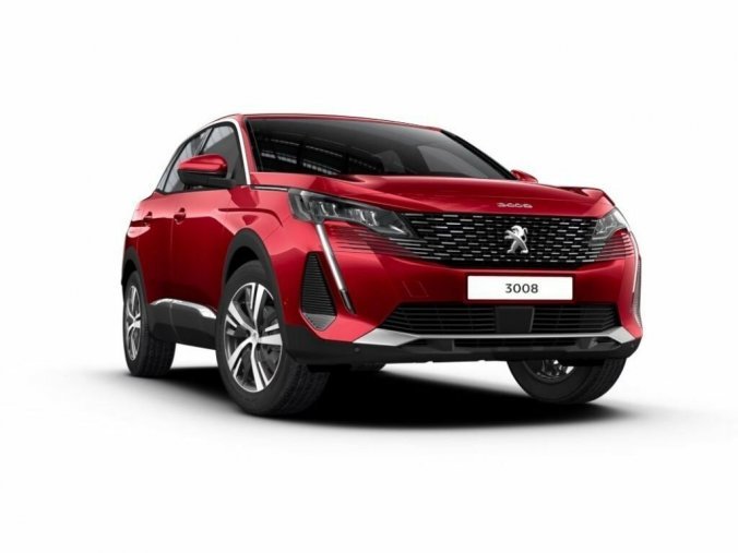 Peugeot 3008, ALLURE 1.2 130k EAT8, barva červená