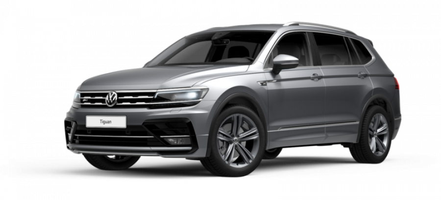 Volkswagen Tiguan Allspace, HL R-Line 2,0 TSI 7DSG 4M, barva stříbrná