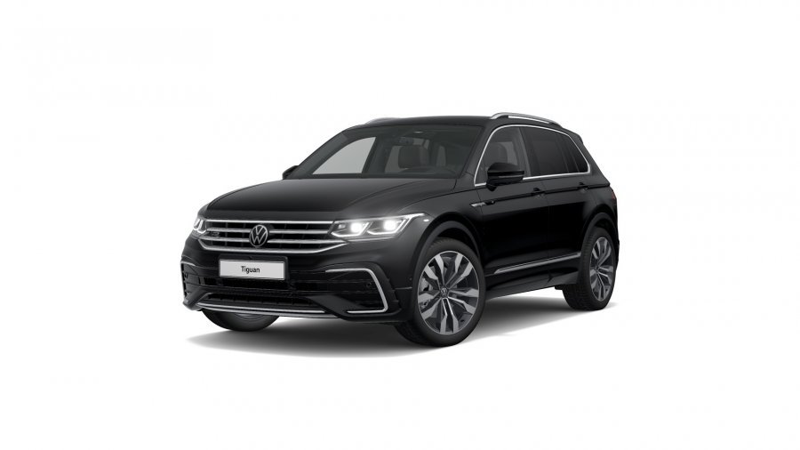 Volkswagen Tiguan, Tiguan R-Line 2,0 TDI 147 kW 4M 7DSG, barva černá