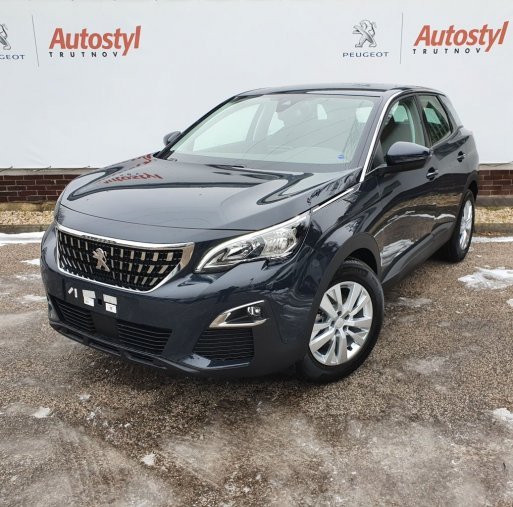 Peugeot 3008, ACTIVE 1.2 PureTech 130 MAN6, barva šedá