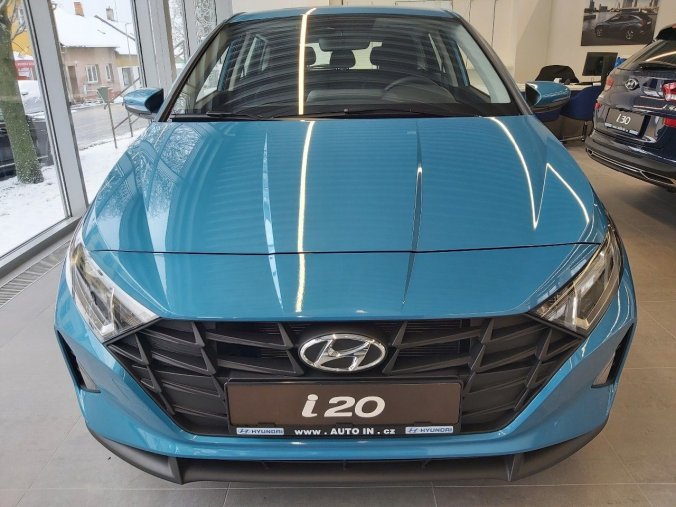 Hyundai i20, hatchback, Nová Comfort 1,2i 62 kW, barva modrá