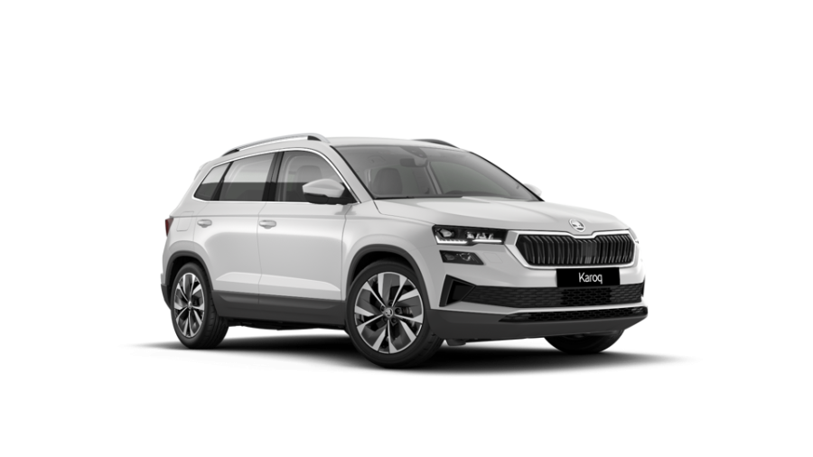 Škoda Karoq, 2,0 TDI 85 kW 6-stup. mech., barva bílá