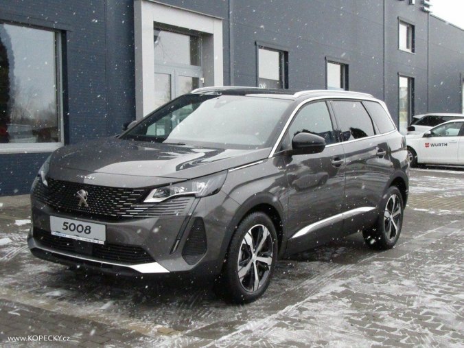 Peugeot 5008, GT 1.5 BlueHDi 130 S&S EAT8, barva šedá