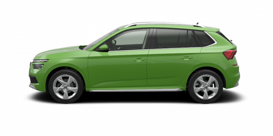 Škoda Kamiq, 1,0 TSI 85 kW 6-stup. mech., barva zelená