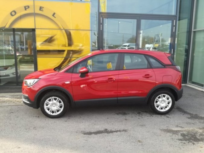 Opel Crossland X, Smile 1.2Turbo 96kW AT6, barva červená