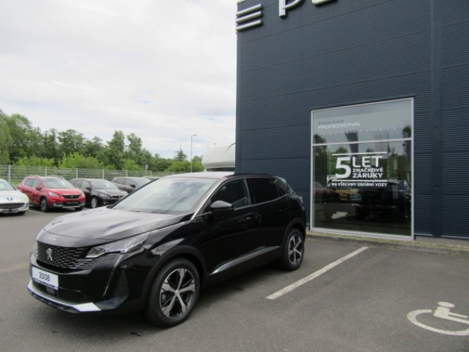 Peugeot 3008, ALLURE 1.5 BHDi 130k MAN6, barva černá