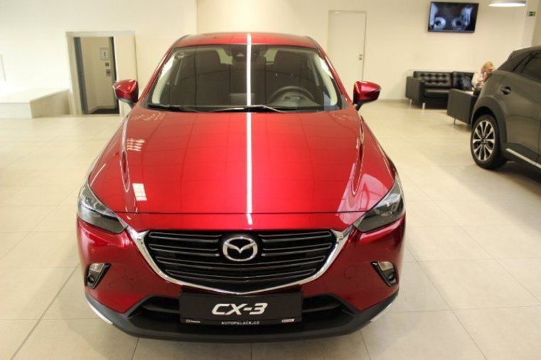 Mazda CX-3, 2,0G 121k, barva červená