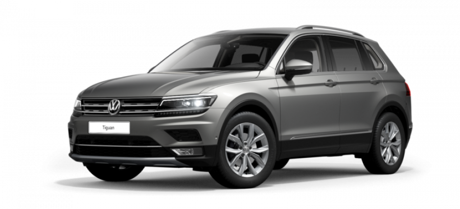 Volkswagen Tiguan, HL R-Line 2,0 TDI 4M 7DSG, barva stříbrná