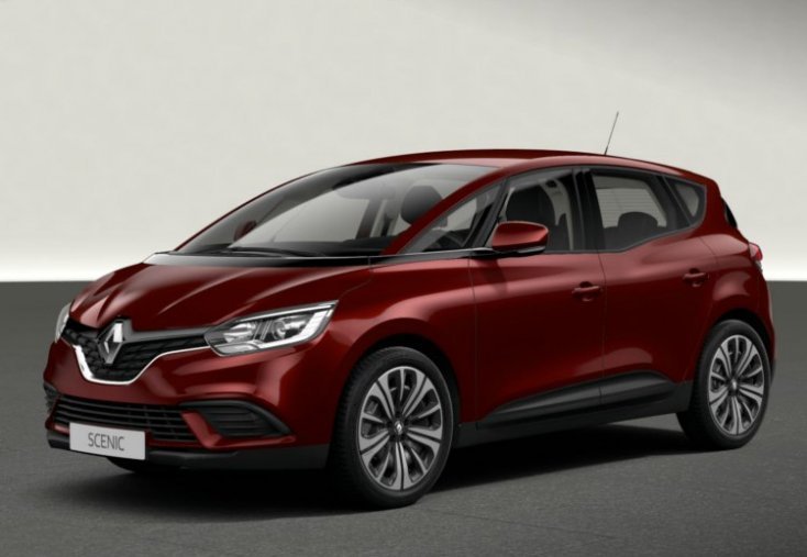 Renault Scénic, Intens TCe 140 GPF, barva červená