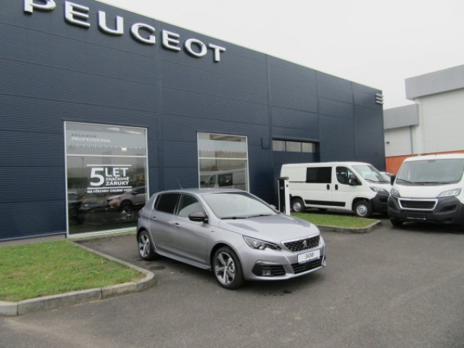 Peugeot 308, GT 1.2 PureTech 130 S&S MAN6, barva šedá