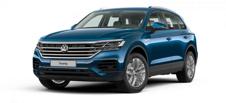 Volkswagen Touareg, Elegance V6 3.0 TDI 4MOT 8TT, barva modrá