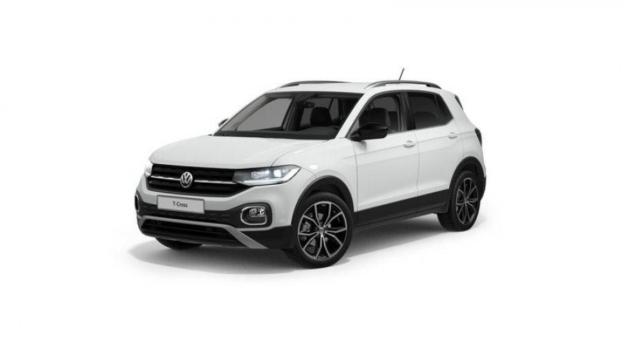 Volkswagen T-Cross, Style 1,0 TSI 85 kW 7DSG, barva bílá