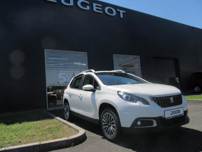 Peugeot 2008, ACTIVE 1.2 PureTech 110k EAT6, barva bílá