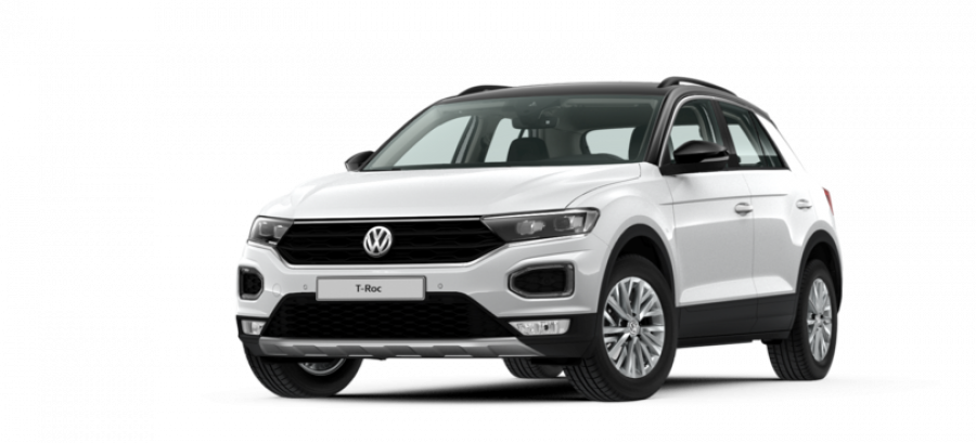 Volkswagen T-Roc, Style1,5 TSI EVO ACT OPF 6G, barva bílá