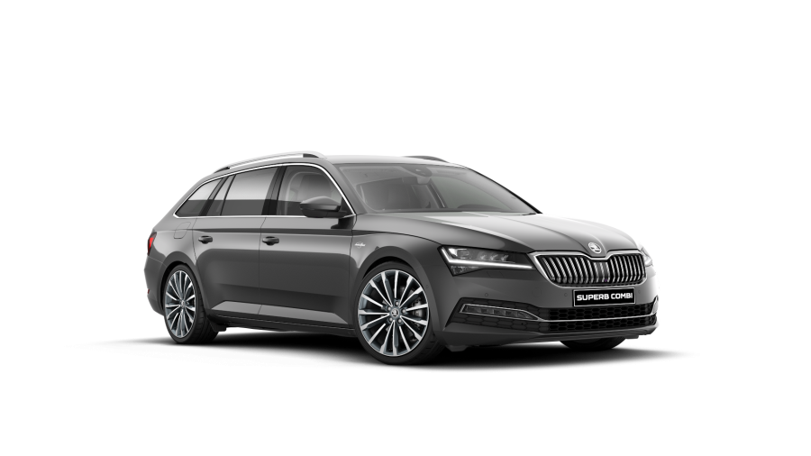 Škoda Superb, 2,0 TDI 147 kW 7-stup. automat., barva šedá