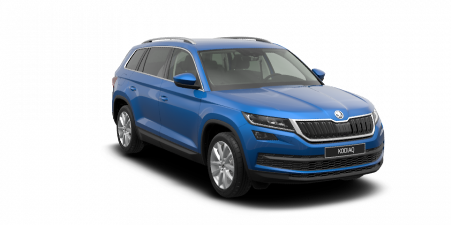 Škoda Kodiaq, 2,0 TDI 140 kW 7-stup. automat. 4x4, barva modrá