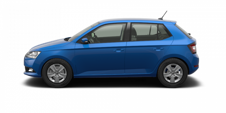 Škoda Fabia, 1,0 TSI 81 kW 6-stup. mech., barva modrá