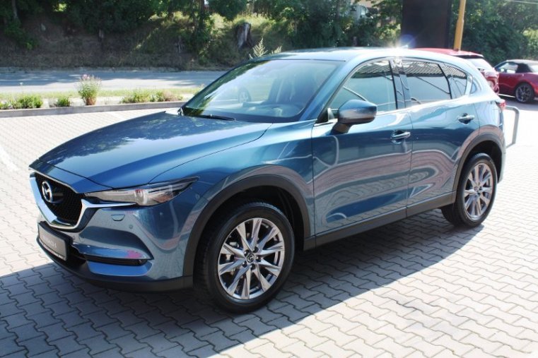 Mazda CX-5, SKYACTIV-G, barva modrá