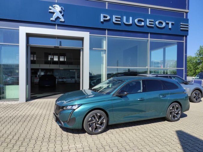 Peugeot 308, Peugeot 308 SW ALLURE 1.2 130k AUT8 NAVI, barva modrá