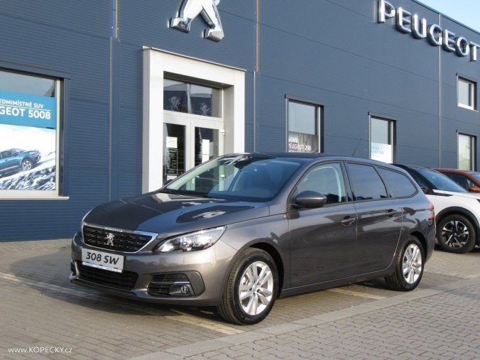 Peugeot 308, SW ACTIVE 1.5 BlueHDi 130 MAN6, barva šedá