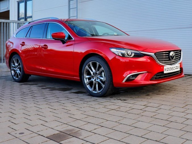 Mazda 6, 2,5i Skyactiv-G 194k AT, barva červená