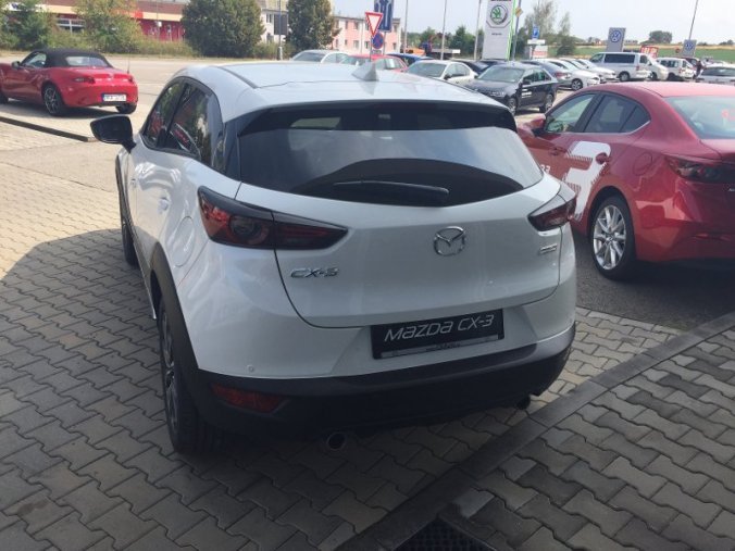 Mazda CX-3, 2,0 Skyactiv-G121, barva bílá