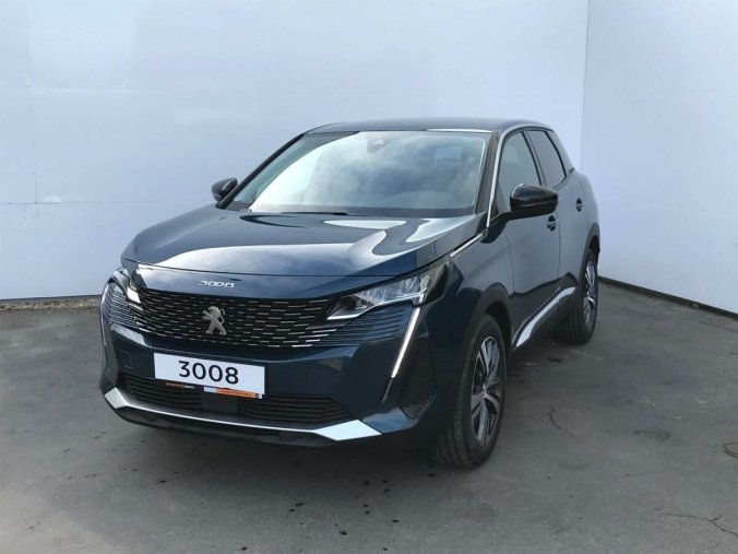 Peugeot 3008, Peugeot 3008 ALLURE PACK Hybrid e-DCS6 Pure, barva modrá