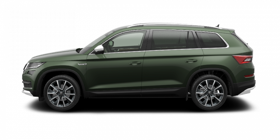 Škoda Kodiaq, 2,0 TDI 110 kW 7-stup. automat. 4x4, barva zelená