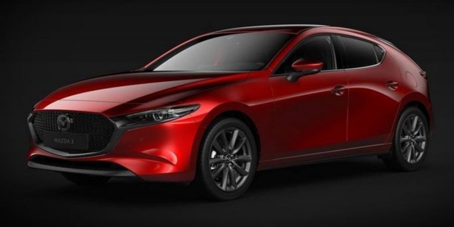 Mazda 3, X-180 GT, barva červená