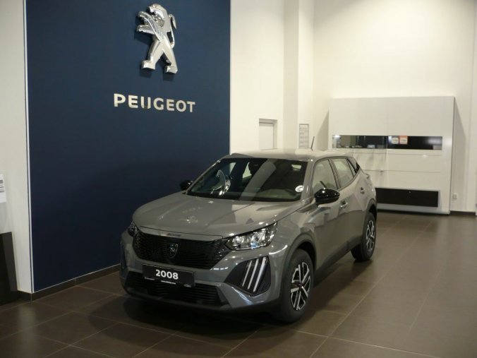 Peugeot 2008, Peugeot 2008 Active, 100k, MAN6, barva šedá