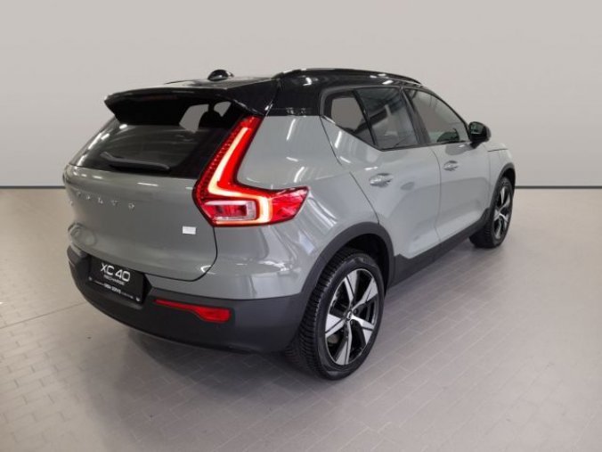 Volvo XC40, BEV RECHARGE TWIN AWD RB, barva šedá