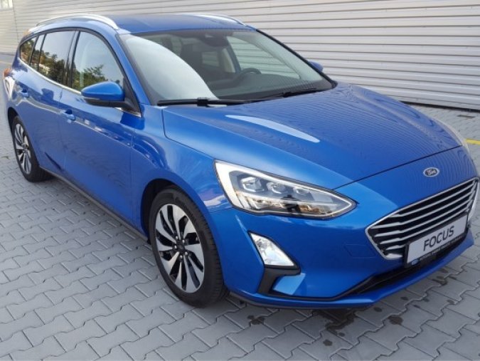 Ford Focus, 1.0 EcoBoost, barva modrá