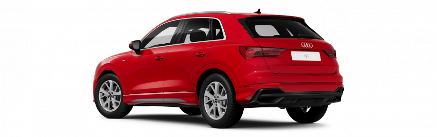 Audi Q3, Q3 S line 35 TFSI 110kW, barva červená