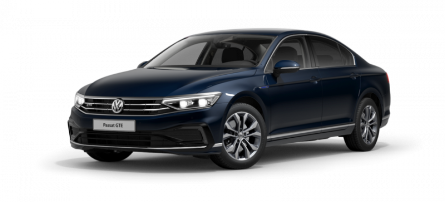 Volkswagen Passat, o 1,4 TSI Plug-in-Hybrid, barva modrá