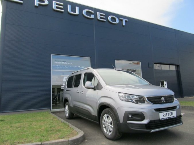 Peugeot Rifter, LONG ALLURE PACK 1.5BHDi 130k, barva stříbrná