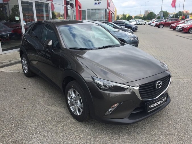 Mazda CX-3, 2,0i, barva šedá