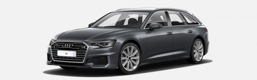 Audi A6, A6 Avant Sport 40 TDI quattro, barva šedá