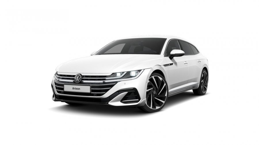 Volkswagen Arteon Shooting Brake, Arteon SB R-Line 2,0 TDI 7DSG 4MOT, barva bílá