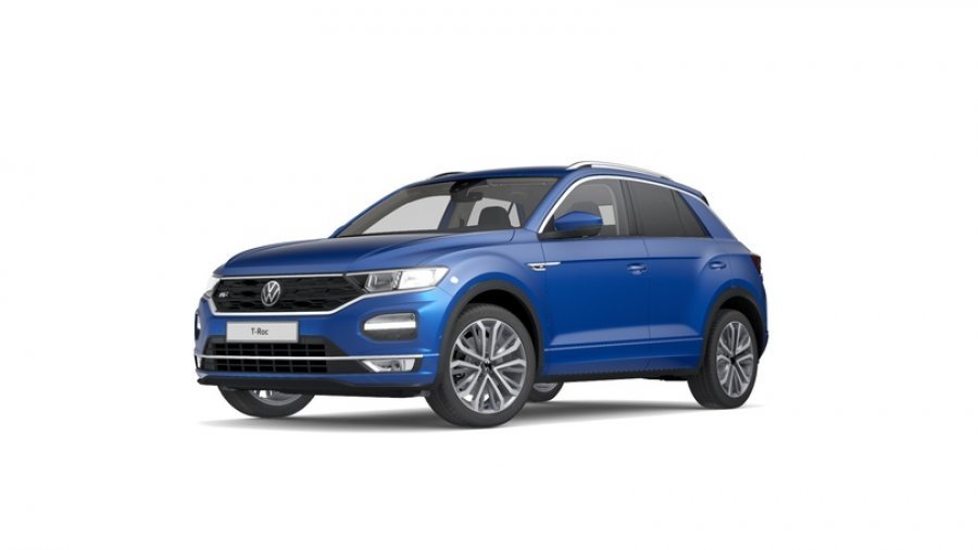 Volkswagen T-Roc, Maraton Edition 2,0 TDI 7DSG, barva modrá