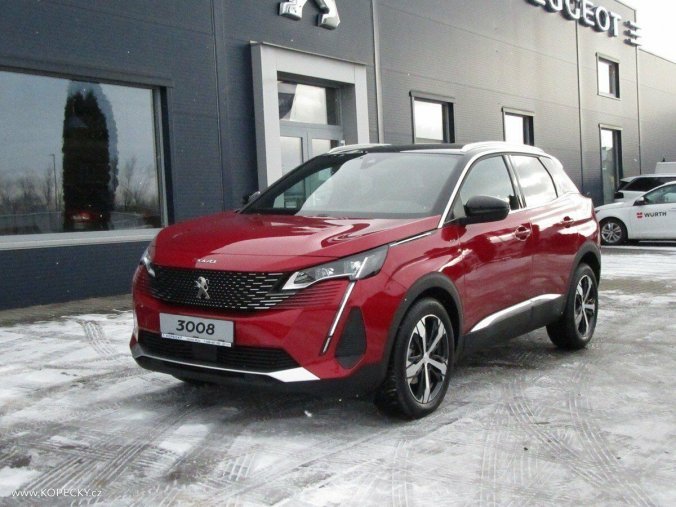 Peugeot 3008, GT 1.5 BlueHDi 130 S&S EAT8, barva červená