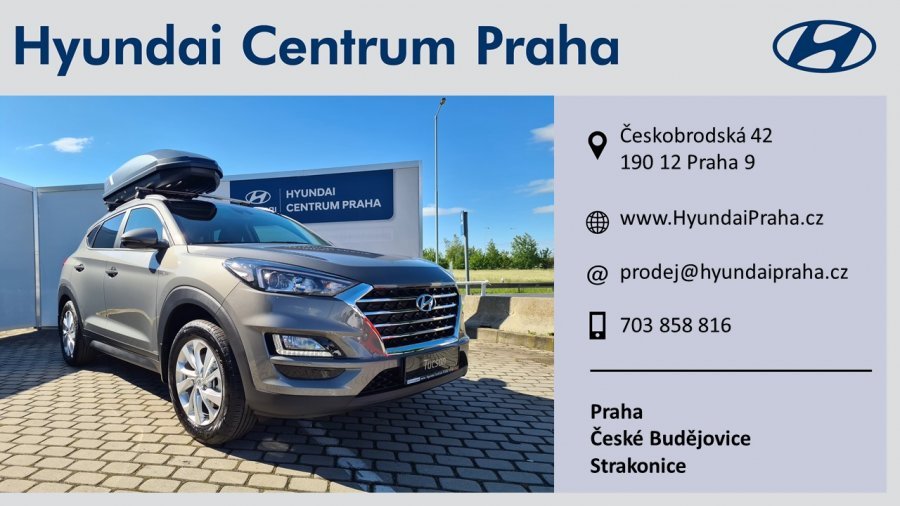 Hyundai Tucson, 1,6 CRDi 100 kW (diesel) 6 st. man, barva šedá